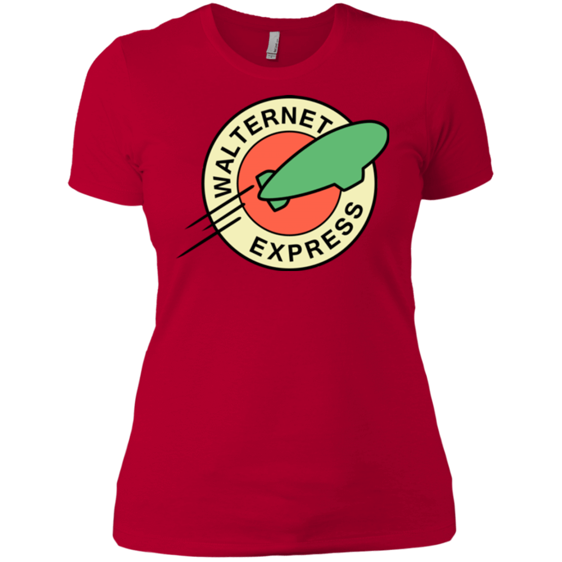 T-Shirts Red / X-Small Walternet Express Women's Premium T-Shirt