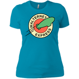 T-Shirts Turquoise / X-Small Walternet Express Women's Premium T-Shirt