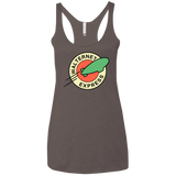 T-Shirts Macchiato / X-Small Walternet Express Women's Triblend Racerback Tank