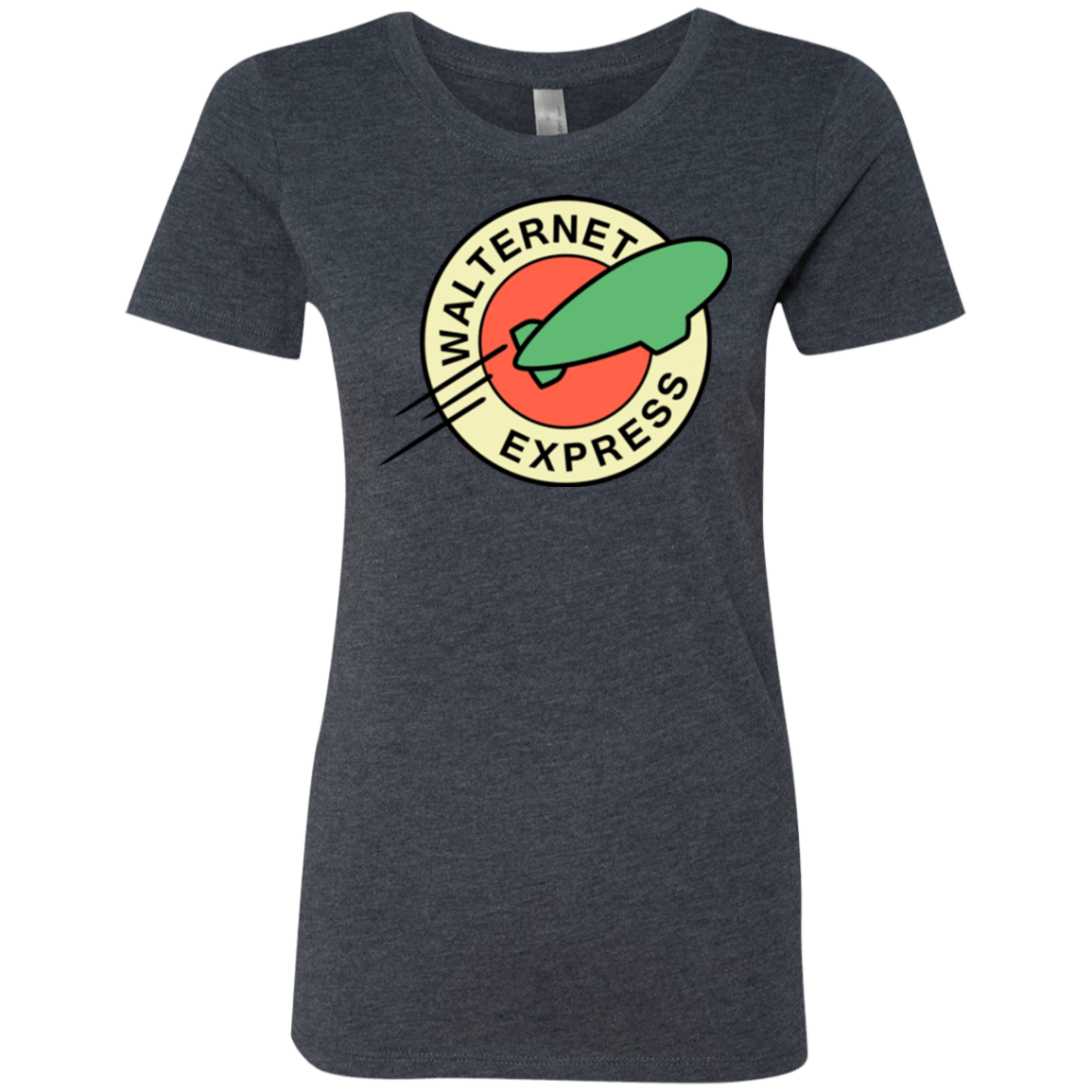 T-Shirts Vintage Navy / Small Walternet Express Women's Triblend T-Shirt