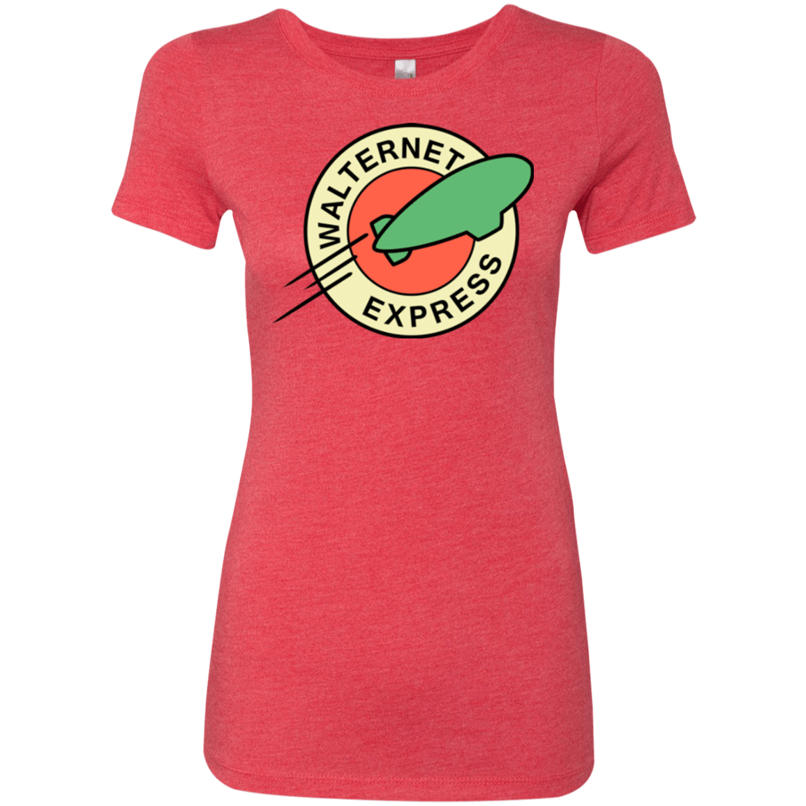 T-Shirts Vintage Red / Small Walternet Express Women's Triblend T-Shirt