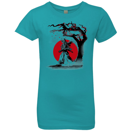 T-Shirts Tahiti Blue / YXS wandering samurai Girls Premium T-Shirt