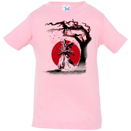 T-Shirts Pink / 6 Months wandering samurai Infant Premium T-Shirt