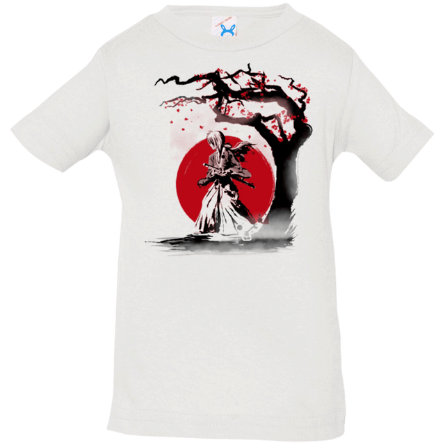 T-Shirts White / 6 Months wandering samurai Infant Premium T-Shirt