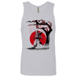 T-Shirts Heather Grey / Small wandering samurai Men's Premium Tank Top
