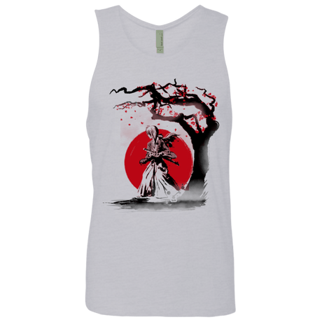 T-Shirts Heather Grey / Small wandering samurai Men's Premium Tank Top