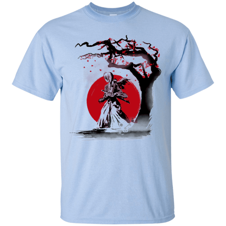 T-Shirts Light Blue / Small wandering samurai T-Shirt