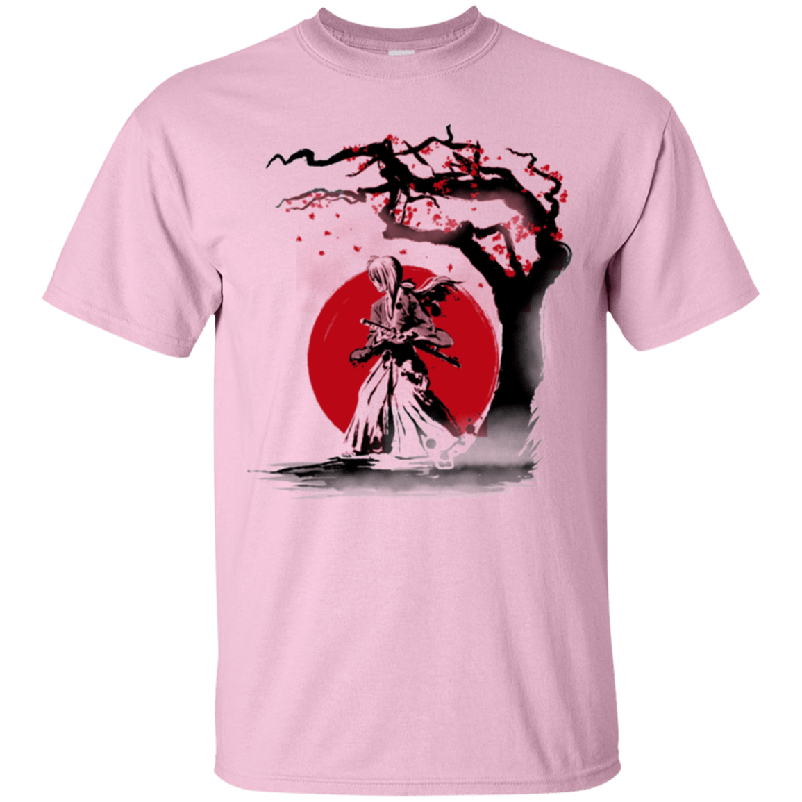 T-Shirts Light Pink / Small wandering samurai T-Shirt