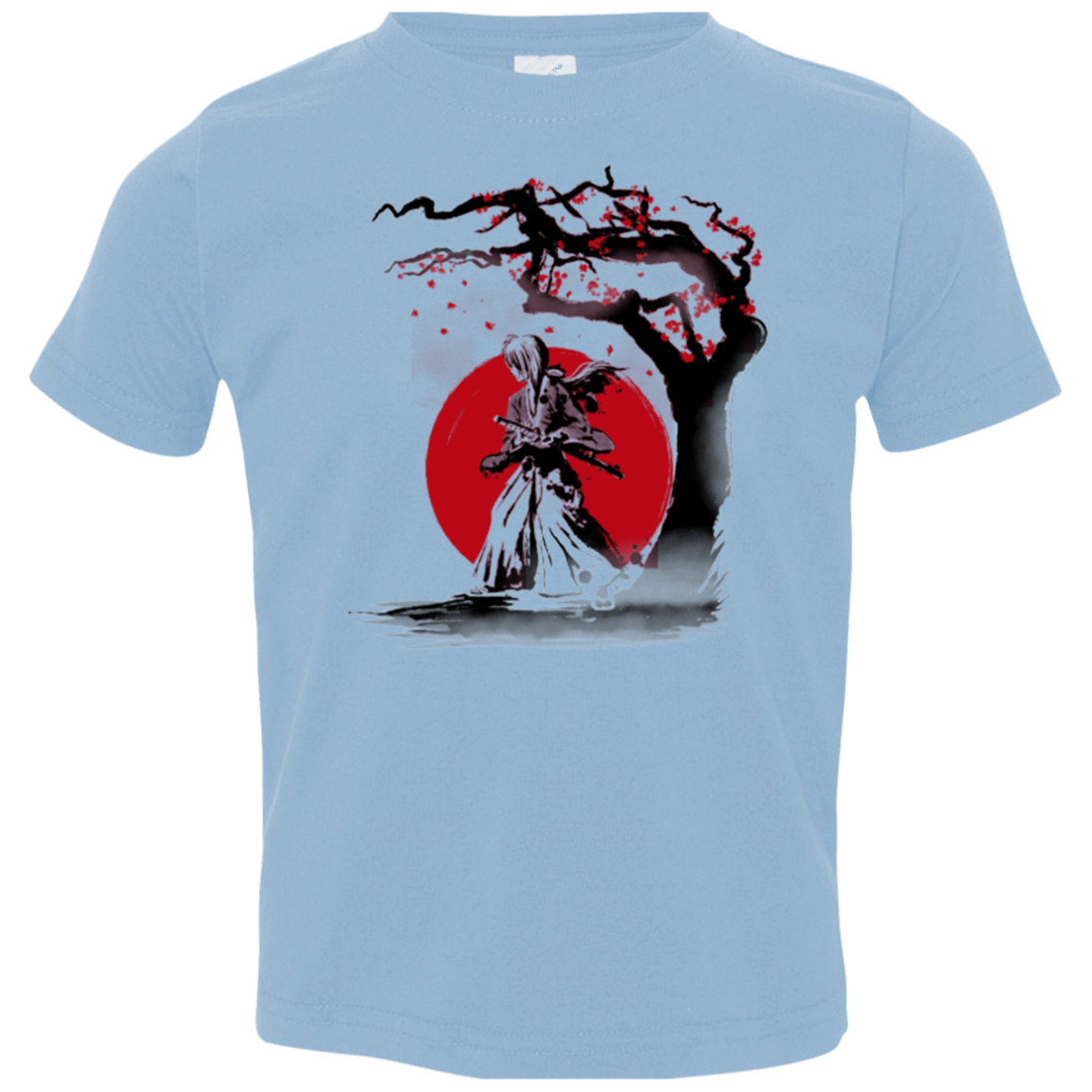 T-Shirts Light Blue / 2T wandering samurai Toddler Premium T-Shirt
