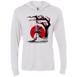 T-Shirts Heather White / X-Small wandering samurai Triblend Long Sleeve Hoodie Tee