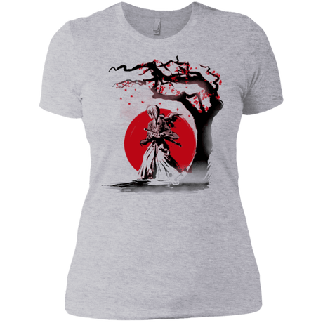 T-Shirts Heather Grey / X-Small wandering samurai Women's Premium T-Shirt