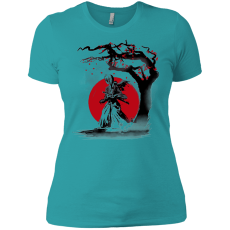 T-Shirts Tahiti Blue / X-Small wandering samurai Women's Premium T-Shirt