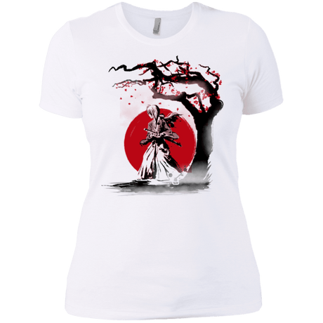 T-Shirts White / X-Small wandering samurai Women's Premium T-Shirt