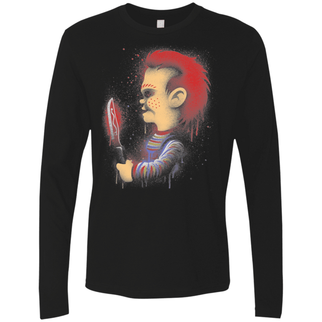 T-Shirts Black / Small Wanna play Men's Premium Long Sleeve