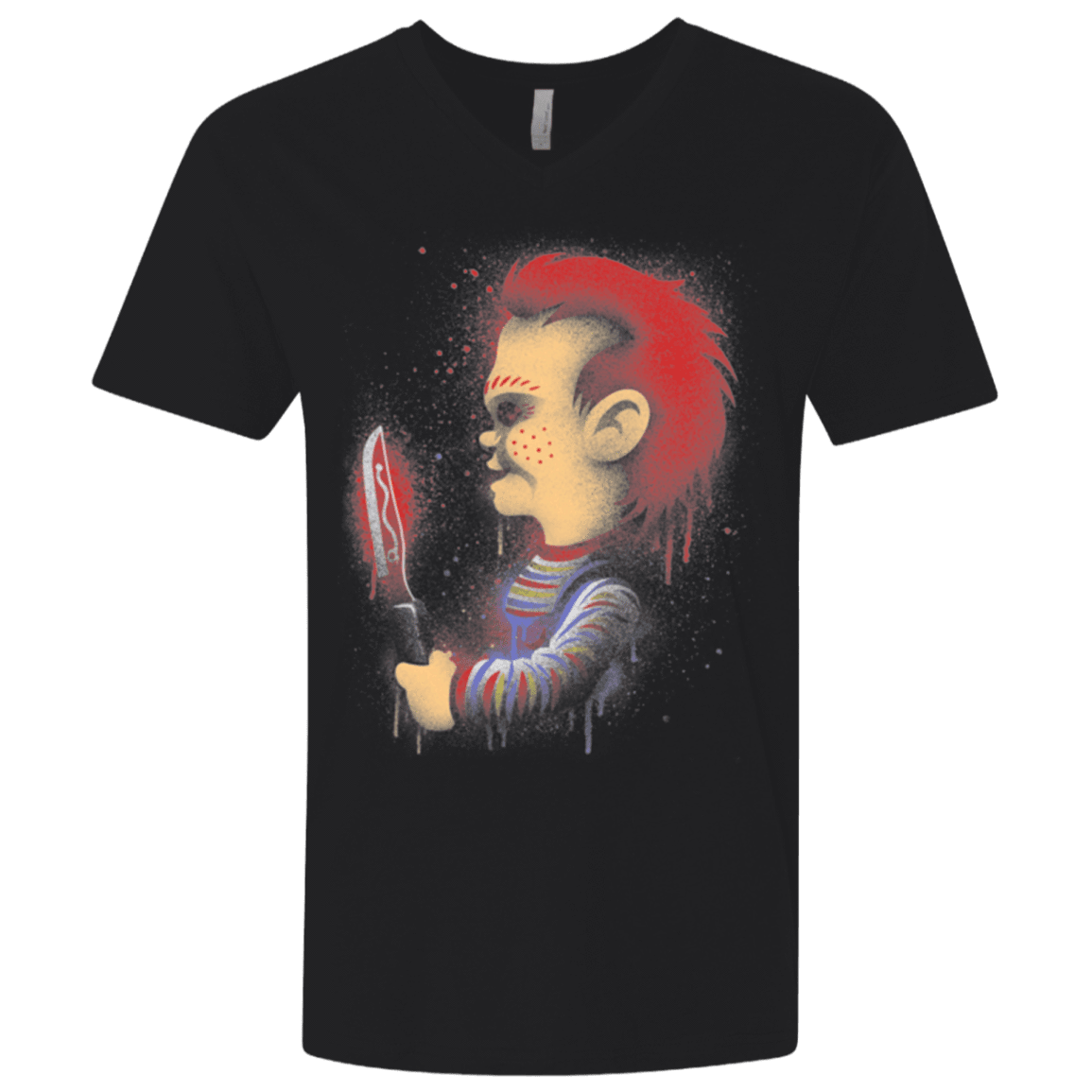 T-Shirts Black / X-Small Wanna play Men's Premium V-Neck