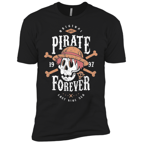T-Shirts Black / YXS Wanted Pirate Forever Boys Premium T-Shirt