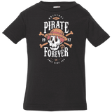 T-Shirts Black / 6 Months Wanted Pirate Forever Infant Premium T-Shirt