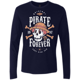 T-Shirts Midnight Navy / Small Wanted Pirate Forever Men's Premium Long Sleeve