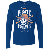 T-Shirts Royal / Small Wanted Pirate Forever Men's Premium Long Sleeve
