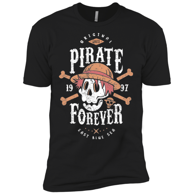 T-Shirts Black / X-Small Wanted Pirate Forever Men's Premium T-Shirt