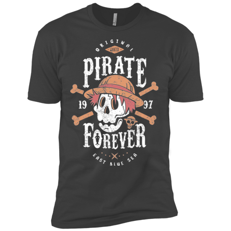 T-Shirts Heavy Metal / X-Small Wanted Pirate Forever Men's Premium T-Shirt