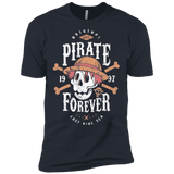 T-Shirts Indigo / X-Small Wanted Pirate Forever Men's Premium T-Shirt