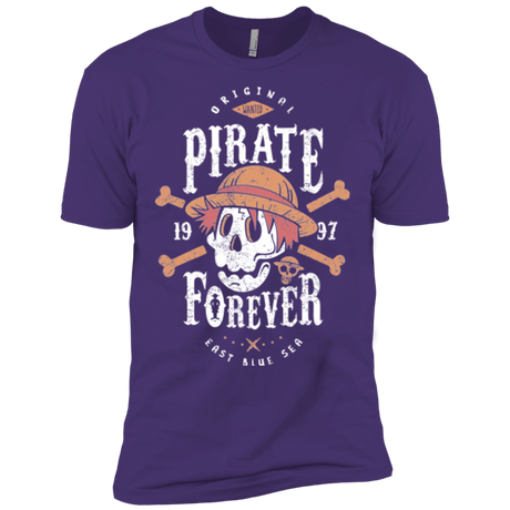 T-Shirts Purple / X-Small Wanted Pirate Forever Men's Premium T-Shirt