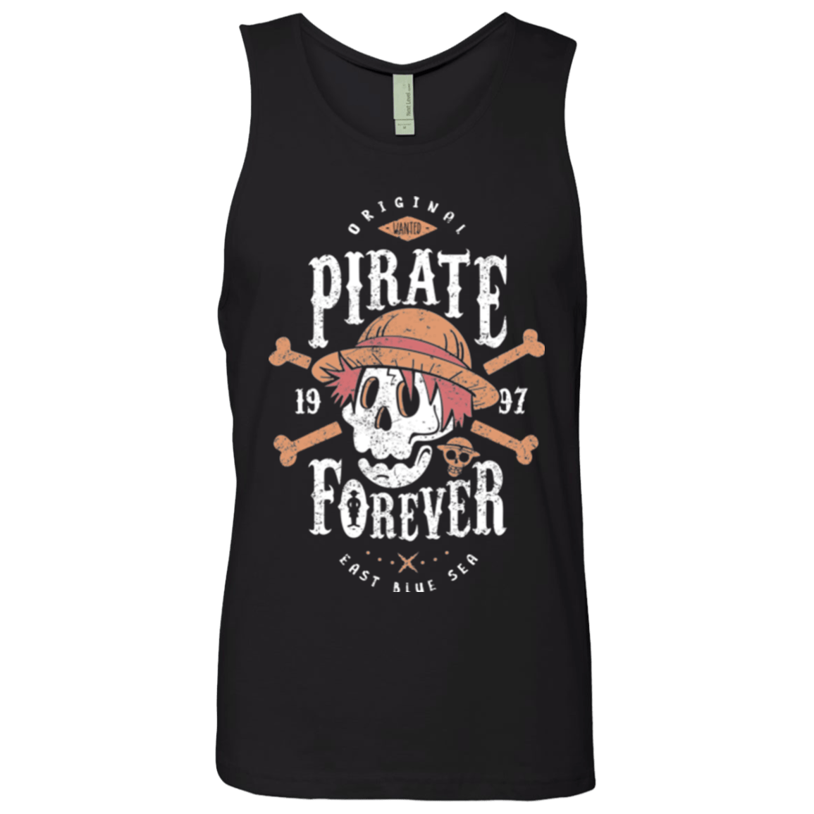 T-Shirts Black / Small Wanted Pirate Forever Men's Premium Tank Top