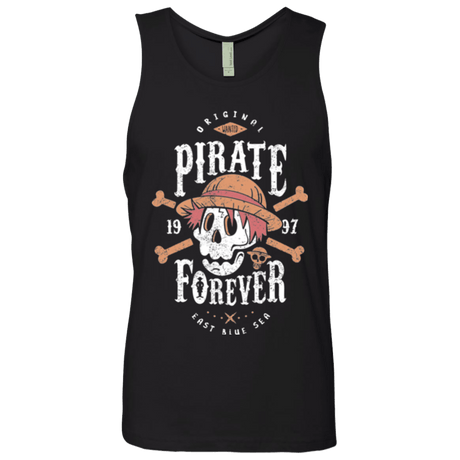 T-Shirts Black / Small Wanted Pirate Forever Men's Premium Tank Top