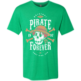 T-Shirts Envy / Small Wanted Pirate Forever Men's Triblend T-Shirt