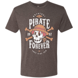 T-Shirts Macchiato / Small Wanted Pirate Forever Men's Triblend T-Shirt