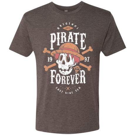 T-Shirts Macchiato / Small Wanted Pirate Forever Men's Triblend T-Shirt