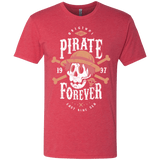 T-Shirts Vintage Red / Small Wanted Pirate Forever Men's Triblend T-Shirt