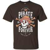 T-Shirts Dark Chocolate / Small Wanted Pirate Forever T-Shirt