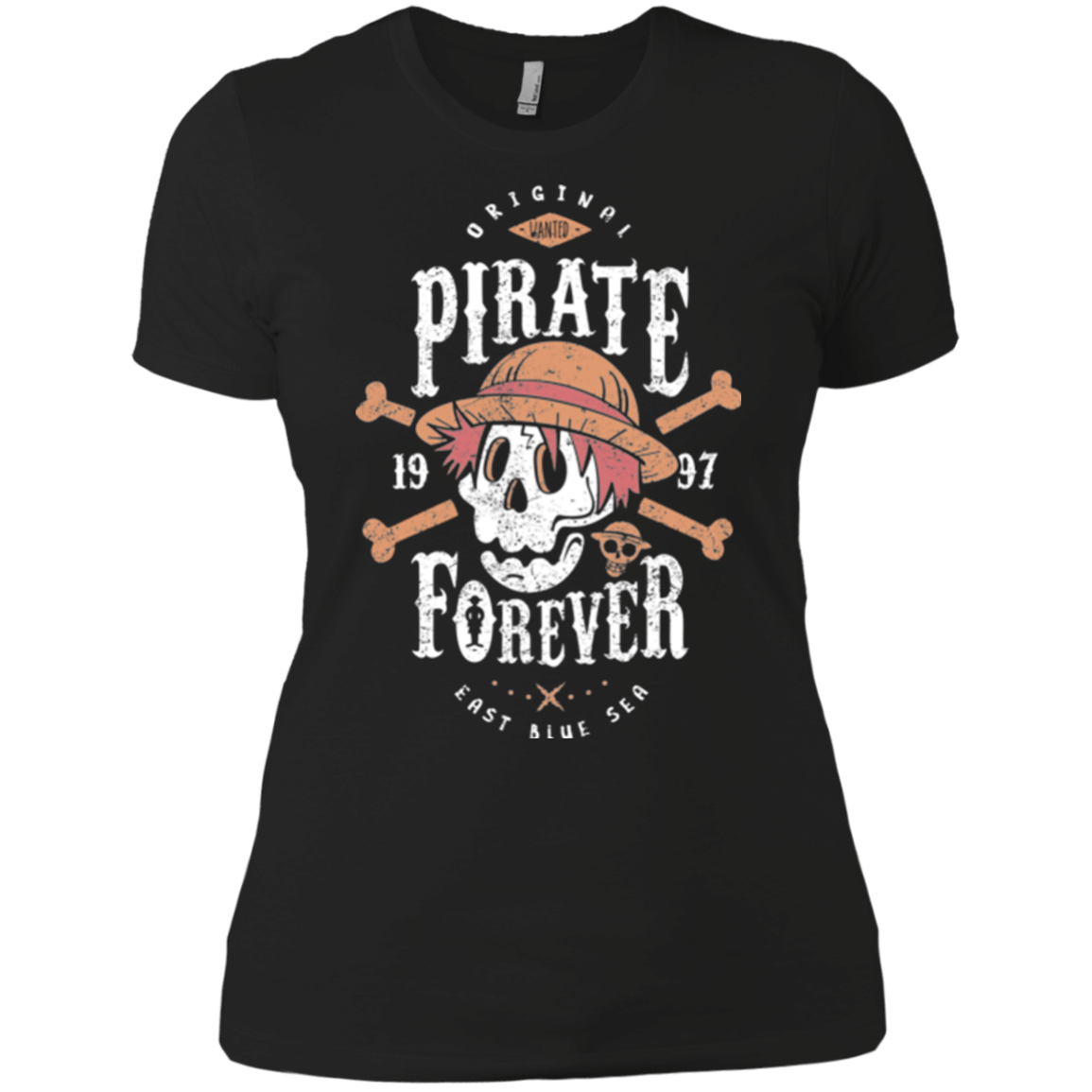 T-Shirts Black / X-Small Wanted Pirate Forever Women's Premium T-Shirt