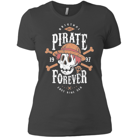T-Shirts Heavy Metal / X-Small Wanted Pirate Forever Women's Premium T-Shirt