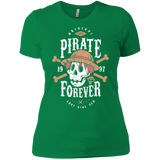 T-Shirts Kelly Green / X-Small Wanted Pirate Forever Women's Premium T-Shirt