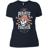T-Shirts Midnight Navy / X-Small Wanted Pirate Forever Women's Premium T-Shirt