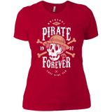 T-Shirts Red / X-Small Wanted Pirate Forever Women's Premium T-Shirt