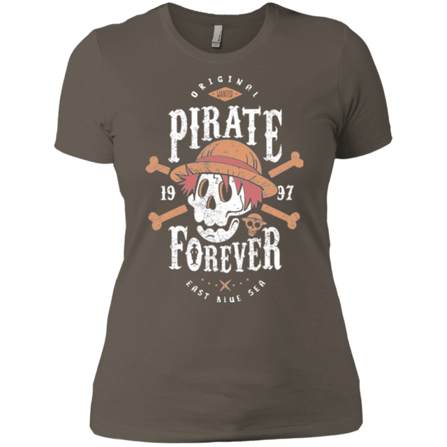 T-Shirts Warm Grey / X-Small Wanted Pirate Forever Women's Premium T-Shirt