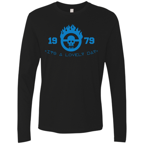 T-Shirts Black / Small War Boy Lovely Day Men's Premium Long Sleeve