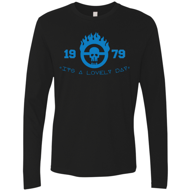 T-Shirts Black / Small War Boy Lovely Day Men's Premium Long Sleeve