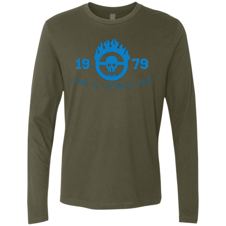 T-Shirts Military Green / Small War Boy Lovely Day Men's Premium Long Sleeve