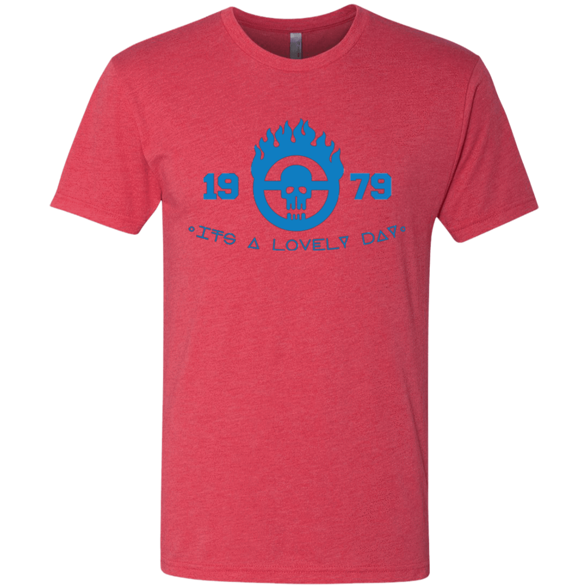 T-Shirts Vintage Red / Small War Boy Lovely Day Men's Triblend T-Shirt