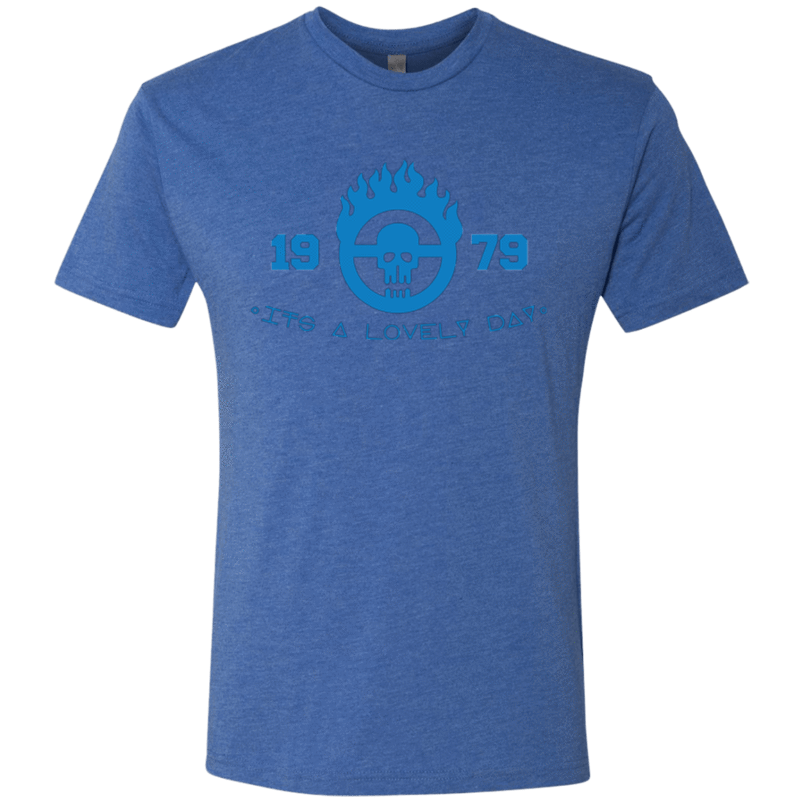 T-Shirts Vintage Royal / Small War Boy Lovely Day Men's Triblend T-Shirt