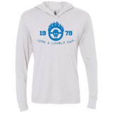 T-Shirts Heather White / X-Small War Boy Lovely Day Triblend Long Sleeve Hoodie Tee