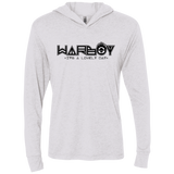 T-Shirts Heather White / X-Small War Boy Triblend Long Sleeve Hoodie Tee