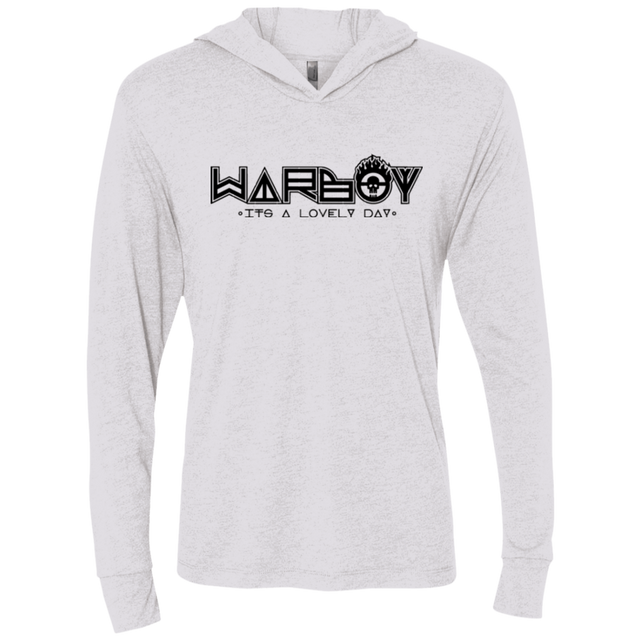 T-Shirts Heather White / X-Small War Boy Triblend Long Sleeve Hoodie Tee