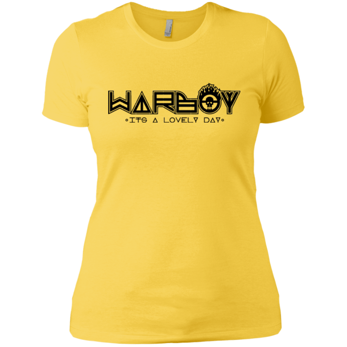 T-Shirts Vibrant Yellow / X-Small War Boy Women's Premium T-Shirt