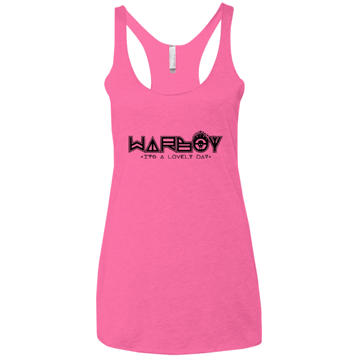 T-Shirts Vintage Pink / X-Small War Boy Women's Triblend Racerback Tank